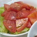 かとなお's cooksnap of when they made レタスもりもり、さっぱりサラダ.