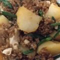 happykote's cooksnap of when they made ご飯のお供☆新じゃがと豆腐のひき肉炒め.