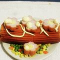 私市ビッキーズ津門巳's cooksnap of when they made “なんちゃってブッシュドノエル伊達巻”.