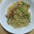 bolan185's cooksnap of when they made 簡単!!アスパラとベーコンの和風パスタ♬.