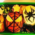 クックO13OL1☆'s cooksnap of when they made スパイダーマンキャラ弁♡子供の日に！.