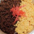 precious☆'s cooksnap of when they made 卵と合挽き肉のポロポロそぼろ丼☆.