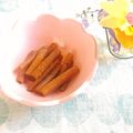 yesmama's cooksnap of when they made 常備菜に　ふきの炒め物.