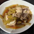 ＭＩ−ＳＡＮ's cooksnap of when they made ふきと油揚げの煮物.