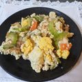 スタイリッシュママ's cooksnap of when they made ほんだしで簡単味付け♫ゴーヤチャンプルー.