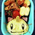 景と浩's cooksnap of when they made ポケモン　ニャース＊キャラ弁.