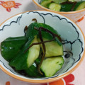 赤い電話's cooksnap of when they made きゅうりの塩昆布漬け.