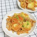 ゆづキッチン's cooksnap of when they made 満腹＆節約！【豚キムチ】豆腐入り.