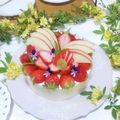 かおりかざり's cooksnap of when they made レアチーズムースケーキ♪.