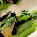 MULA's cooksnap of when they made 小松菜と水菜のごま油炒め.