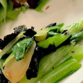 MULA's cooksnap of when they made 小松菜と水菜のごま油炒め.