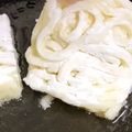 ♡マッキークッキング's cooksnap of when they made 【ヤンニョム納豆で】うどんバーガー.