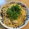 mai7206's cooksnap of when they made 筍とベーコンのペペロンチーノ.