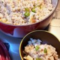 ao745's cooksnap of when they made お弁当にもピッタリ♪枝豆入りたけのこご飯.