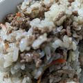 らっきー！'s cooksnap of when they made 豚肉とまいたけの白いご飯に混ぜるだけっ✔.