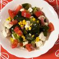 シャネリン's cooksnap of when they made わかめと豆腐のゴマだれサラダ♪.