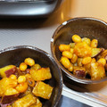 ☆たね子☆'s cooksnap of when they made さつま芋と大豆の甘辛和え.