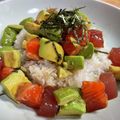 mero1952's cooksnap of when they made 【簡単】切って混ぜて漬けるだけ！ポキ丼！.