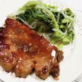 ティグス's cooksnap of when they made 白ごはんが進む【トンテキ】.