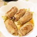 マンジュラ's cooksnap of when they made キャベツの豚肉巻き.