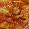 小山のレオポン's cooksnap of when they made 鶏団子とシメジの和風トマト煮.