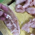 mantacarp's cooksnap of when they made 身崩れなし♪簡単ささみの筋取り.