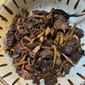 taya穂's cooksnap of when they made まぐろの佃煮(めばちまぐろのアラを使い).