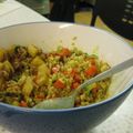 チェミンス's cooksnap of when they made ぴりぴり＊＊＊ライスサラダ.