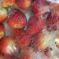 ささらんらん's cooksnap of when they made 苺も冷凍保存しています♡.