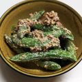 新妻あや's cooksnap of when they made スナップえんどうのマヨおかか和え.