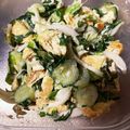りまとり's cooksnap of when they made ニラときゅうりと薄揚げのサラダ.