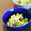 Dellaたん's cooksnap of when they made 低糖質☆青梗菜と卵のオイマヨサラダ.