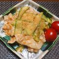 dimbula121's cooksnap of when they made 簡単　時短　豚しゃぶ味噌胡麻キュウリ和え.