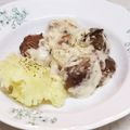 nozomiuh's cooksnap of when they made 本場のレシピ！スウェーデン風ミートボール.