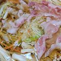 もみじねこ's cooksnap of when they made 簡単お鍋の出汁(豚しゃぶ・リボン鍋).
