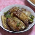 ココしば's cooksnap of when they made 茄子と万願寺とうがらしの豚バラ巻き.