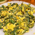 hiromitkb's cooksnap of when they made ゴーヤと卵のつゆマヨ炒め.