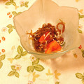 yesmama's cooksnap of when they made しらすとトマトのもずく酢和え.