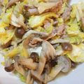 フレンチブルブル's cooksnap of when they made みそ風味✿ 春キャベツと豚肉きのこ✿.