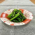 きっかママ's cooksnap of when they made ほうれん草のゴマ＆塩昆布あえ.