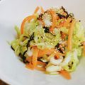 yakianago's cooksnap of when they made ♡白菜と人参の塩昆布サラダ♡.