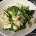 ＭＩ−ＳＡＮ's cooksnap of when they made チンゲン菜とひらたけ、はんぺんの中華炒め.