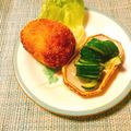 yesmama's cooksnap of when they made 蛇腹胡瓜の甘酢漬け☆彡.