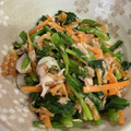 ブラック＊スワン's cooksnap of when they made ほうれん草と人参のツナ胡麻和え♩.