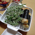 よちりん's cooksnap of when they made ちくわの海苔巻きとヨモギ天ぷら.
