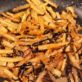 キャスフラット's cooksnap of when they made 大根と塩昆布のごま油炒め.