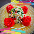 ♡Laru♡'s cooksnap of when they made 甘くない！ほうれん草と人参の白和え.