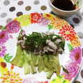 ﾁｲﾁｬﾝﾏﾏ's cooksnap of when they made ダイエット♪なすの豚梅わさびソース.