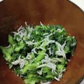 林檎マニア's cooksnap of when they made 妊婦さんにオススメ☆小松菜のおひたし.