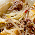 CHICHI☆PAY's cooksnap of when they made 簡単＆時短！もやしと厚揚げの豆板醤炒め♪.